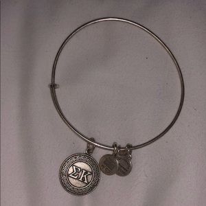 Alex and ani sigma kappa bracelet